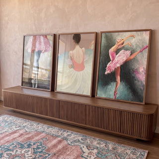 Quadro Decorativo Serenidade do Ballet - Toque de Paz em ambiente decorado - quadros decorativos para sala