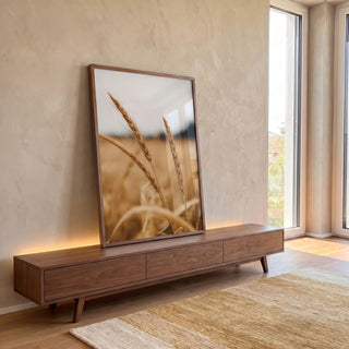 Quadro Decorativo Serenidade Natural em ambiente decorado - quadros decorativos para sala