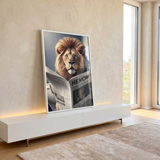 Quadro Decorativo Elegância Minimalista em 3 Frascos em ambiente decorado - quadros decorativos para sala