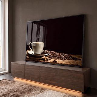 Quadro Decorativo Essência de Café: Desperte Seus Sentidos em ambiente decorado - quadros decorativos para sala