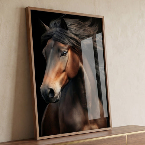 Quadro Decorativo Cavalo Majestoso