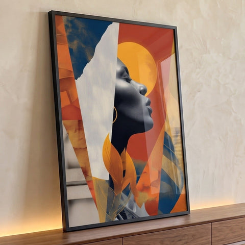 Quadro Decorativo Silhueta da Liberdade