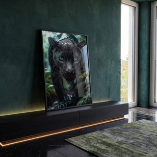 Quadro Decorativo Jagua ? A Elegância da Natureza em Sua Parede em ambiente decorado - quadros decorativos para sala
