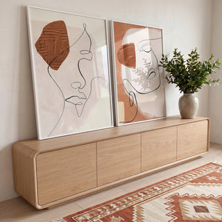 Quadro Decorativo: Harmonia Nórdica - Toque Minimalista em ambiente decorado - quadros decorativos para sala
