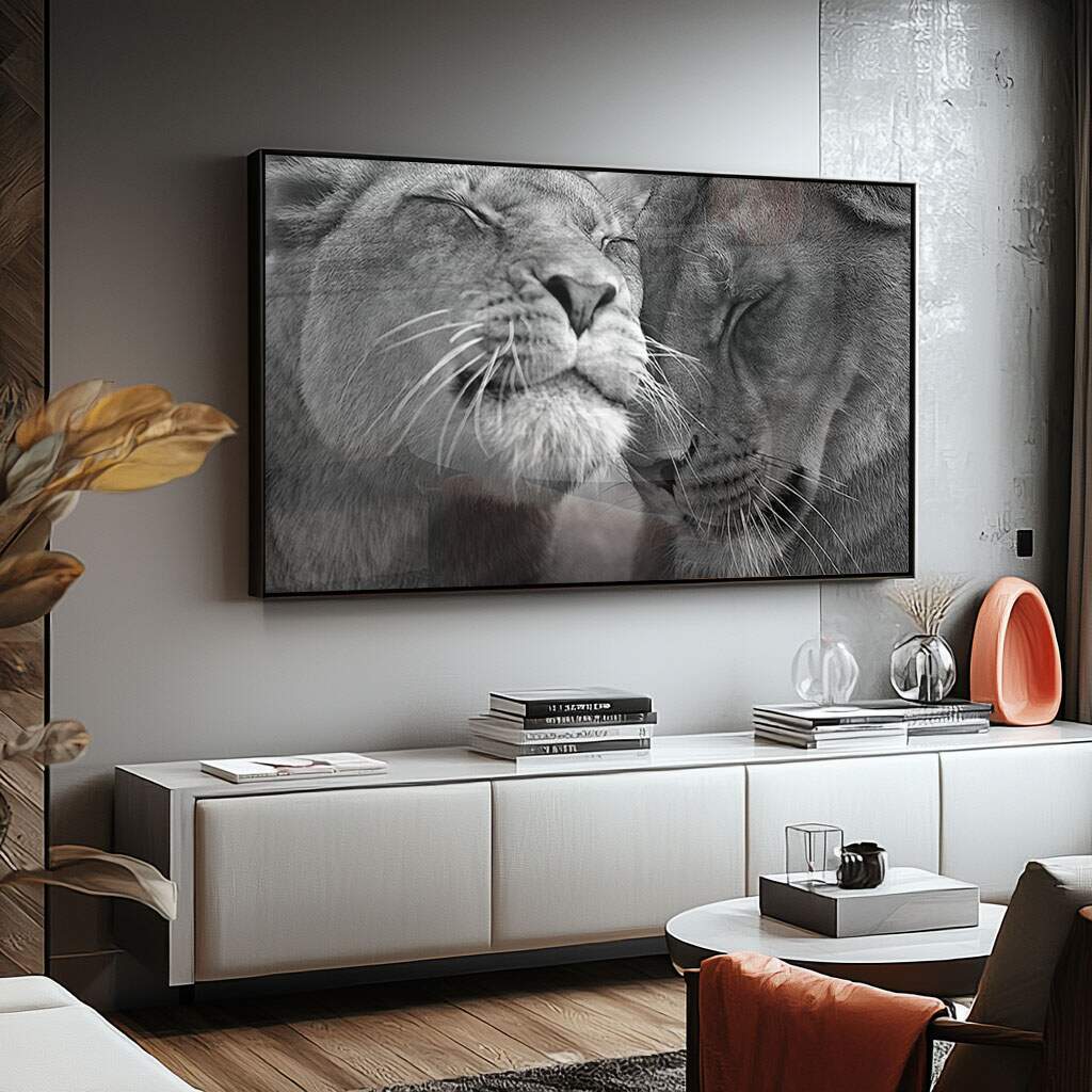 quadros decorativos para salas com temas musicais e artísticos em preto e branco