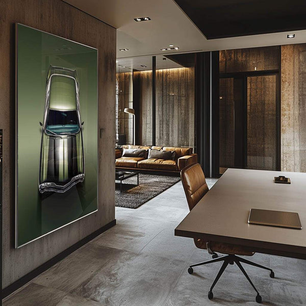 Quadros para área de churrasco em design minimalista contemporâneo