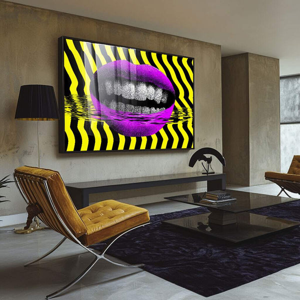 quadros decorativos para conjunto de 3 com padrão geométrico colorido