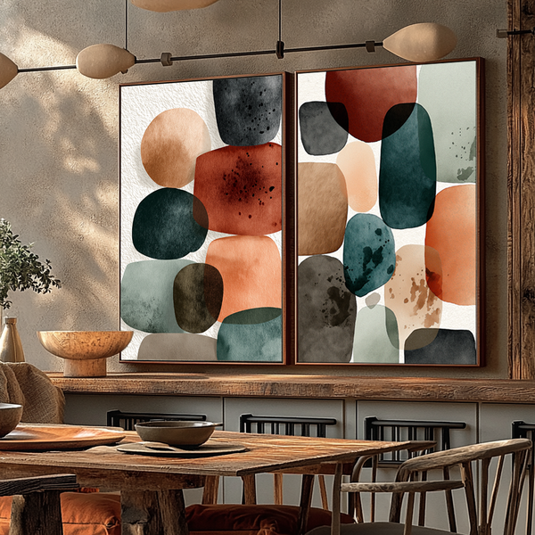 quadros decorativos para sala em diferentes tamanhos e molduras