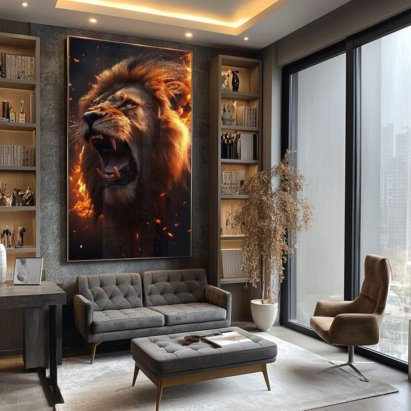 Quadro do Poderoso Chefão: elegância cinematic com detalhes em ouro preto