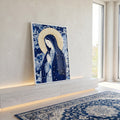 Quadro Decorativo Serene Devotion em ambiente decorado - quadros decorativos para sala
