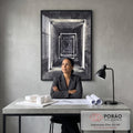 Quadro Decorativo: Jornada ao Desconhecido Único em escritorio moderno - quadros decorativos para sala