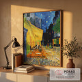 Quadro Decorativo Encanto da Noite Estrelada, Inspire-se! em escritorio moderno - quadros decorativos para sala