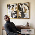 Quadro Decorativo Clássico e Moderno em escritorio moderno - quadros decorativos para sala