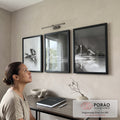 Quadro Decorativo Trio Girls Abstrato - Estilo Moderno e Elegante para Sua Decoração em escritorio moderno - quadros decorativos para sala