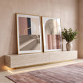 Quadro Decorativo: Dança das Cores Abstratas em ambiente decorado - quadros decorativos para sala