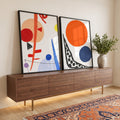 Quadro Decorativo Vibrações Coloridas - Transforme seu Espaço em ambiente decorado - quadros decorativos para sala