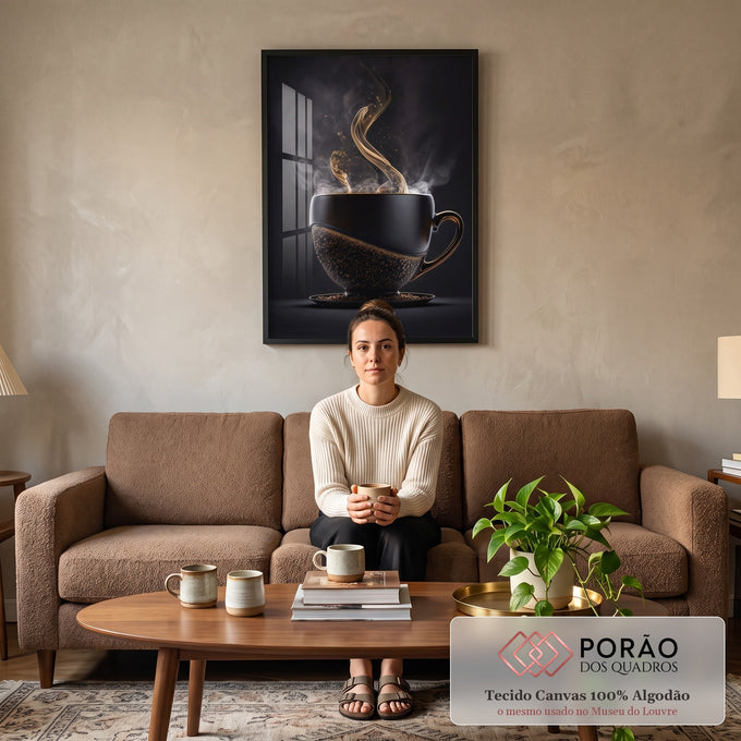 Quadro Decorativo: Encanto Moderno e Luxuoso para sua Sala em sala de estar moderna - quadros decorativos para sala