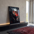 Quadro Decorativo Olhares do Espaço - Emoções em Cada Detalhe em ambiente decorado - quadros decorativos para sala