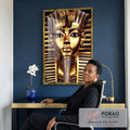 Quadro Decorativo Mitologia Egípcia 04 - Sofisticação e Estilo para sua Casa em escritorio moderno - quadros decorativos para sala