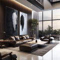 Quadro Decorativo Asas de Liberdade - Toque Sofisticado - quadros decorativos 2 Telas, anjo - em escritorio elegante