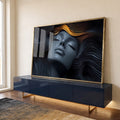 Quadro Decorativo Surrealismo da Mulher em ambiente decorado - quadros decorativos para sala