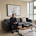 Quadro Decorativo Inspirador: Abstração Espiral em Preto e Branco em sala de estar moderna - quadros decorativos para sala