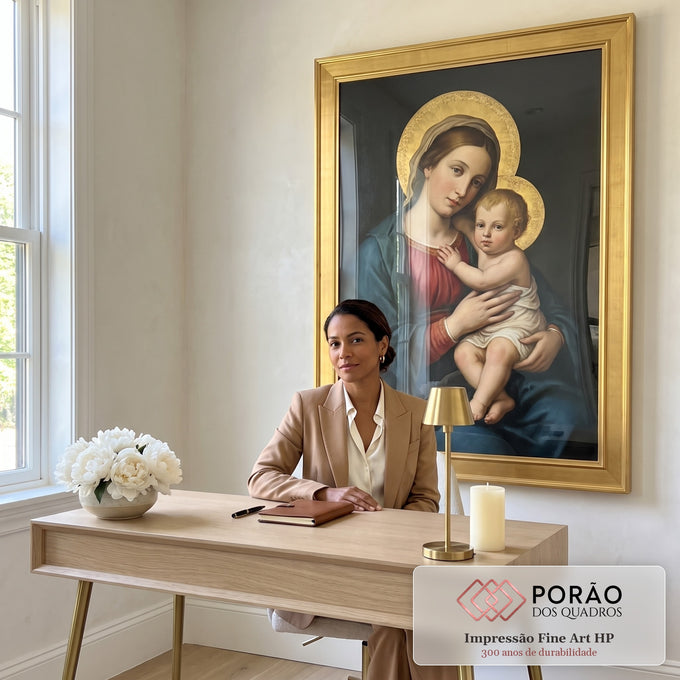 Quadro Decorativo Amor Eterno e Sofisticado em escritorio moderno - quadros decorativos para sala