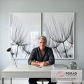 Quadro Decorativo Sinfonia da Natureza: Inspire-se! em escritorio moderno - quadros decorativos para sala