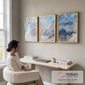 Quadro Decorativo: Espetáculo Cósmico de Saturno em escritorio moderno - quadros decorativos para sala