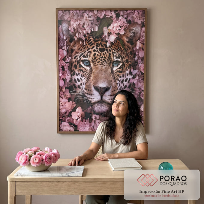 Quadro Decorativo Ecossistema Oriental: Vida em Harmonia em escritorio moderno - quadros decorativos para sala