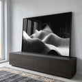 Quadro Decorativo Minimalista Preto e Branco em ambiente decorado - quadros decorativos para sala