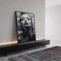 Quadro Decorativo Marilyn 07 - Elegância e Estilo para Sua Parede em ambiente decorado - quadros decorativos para sala
