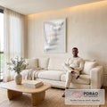 Quadro Decorativo Minimalismo Elegante - Harmonize Seu Espaço em sala de estar moderna - quadros decorativos para sala