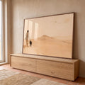 Quadro Decorativo Reflexões do Deserto em ambiente decorado - quadros decorativos para sala