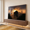 Quadro Decorativo Liberdade ao Pôr do Sol em ambiente decorado - quadros decorativos para sala