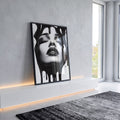 Quadro Decorativo A Profundidade da Mulher em ambiente decorado - quadros decorativos para sala