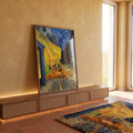 Quadro Decorativo Encanto da Noite Estrelada, Inspire-se! em ambiente decorado - quadros decorativos para sala
