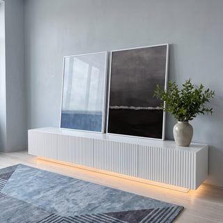 Quadro Decorativo: Contraste Vibrante para Inspirar em ambiente decorado - quadros decorativos para sala