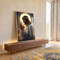 Quadro Decorativo A Esperança de Jesus em ambiente decorado - quadros decorativos para sala