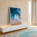 Quadro Decorativo Praia Serene em ambiente decorado - quadros decorativos para sala