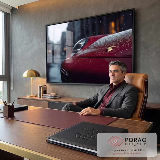 Carro - quadro decorativo para escritorio | Porao dos Quadros