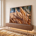 Quadro Decorativo Campo Dourado em ambiente decorado - quadros decorativos para sala