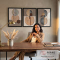 Quadro Decorativo: Abstração Vibrante - Um Toque de Classe em escritorio moderno - quadros decorativos para sala