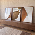 Quadro Decorativo Elegância Espiral Arte e Modernidade em ambiente decorado - quadros decorativos para sala
