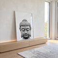 Quadro Decorativo \'Tranquilidade do Buda\' - Inspire-se! em ambiente decorado - quadros decorativos para sala
