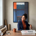 Quadro Decorativo: Explosão de Cores - Transforme seu Espaço em escritorio moderno - quadros decorativos para sala