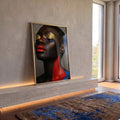 Quadro Decorativo Retrato da Resistência em ambiente decorado - quadros decorativos para sala