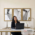 Quadro Decorativo Vibrante Paisagem Urbana - Encante-se! em escritorio moderno - quadros decorativos para sala