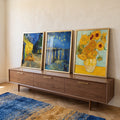 Quadro Decorativo Van Gogh: Inspiração que Transcende em ambiente decorado - quadros decorativos para sala