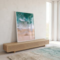 Quadro Decorativo Majestade do Oceano - Exclusivo em ambiente decorado - quadros decorativos para sala
